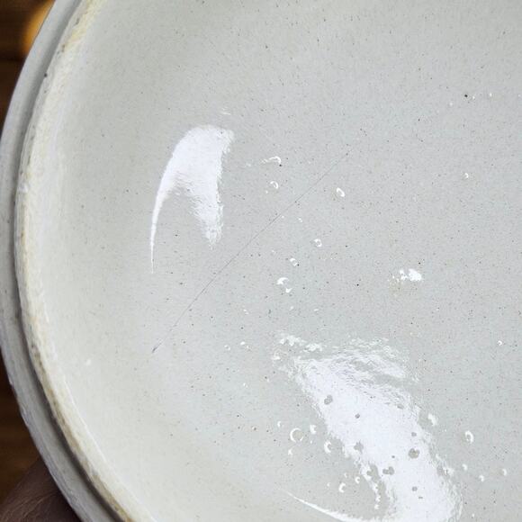 Tea "Te" ceramic pottery container with lid - Picture 7 of 9